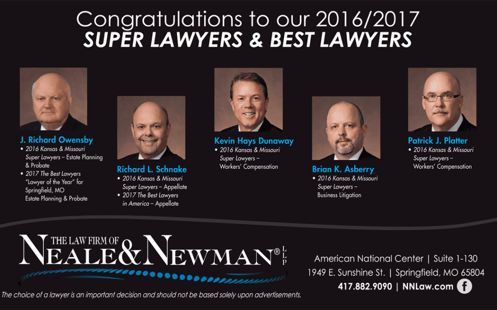 2016/2017 Super Lawyers & Best Lawyers